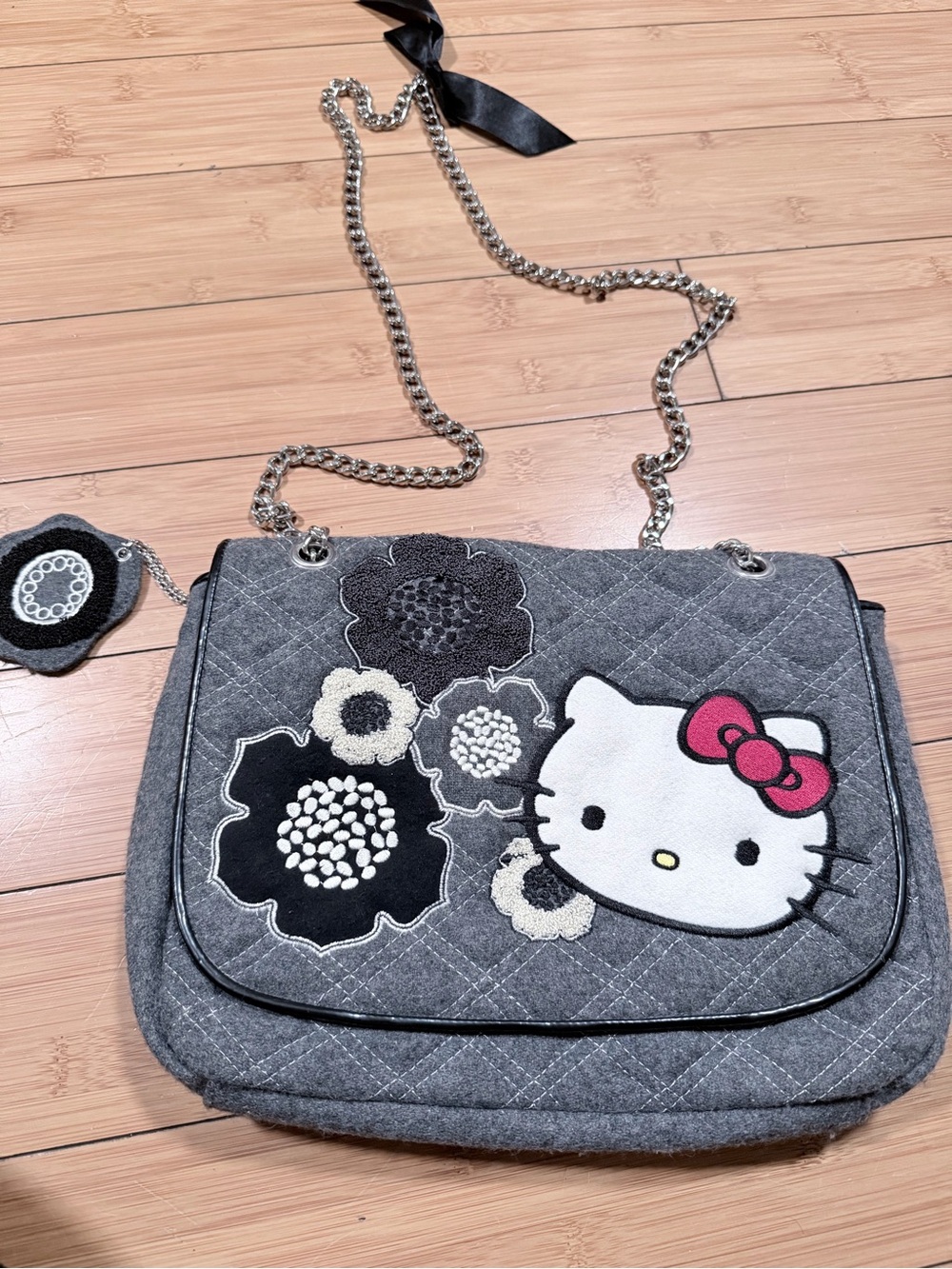 Hello Kitty X Victoria Couture Quilted Crossbody purse
